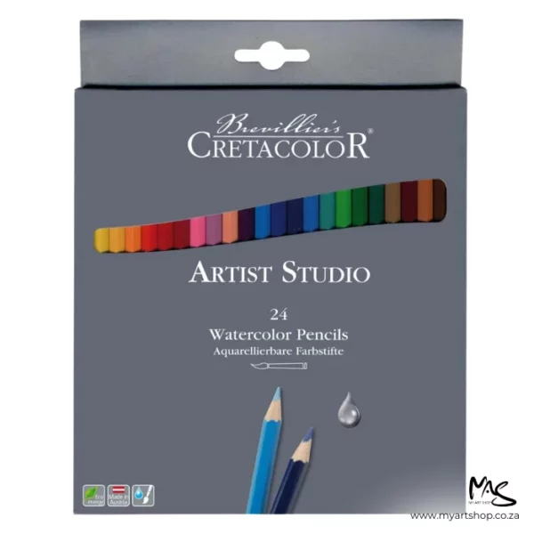 24's Cretacolor Artist Studio Watercolour Pencil Set