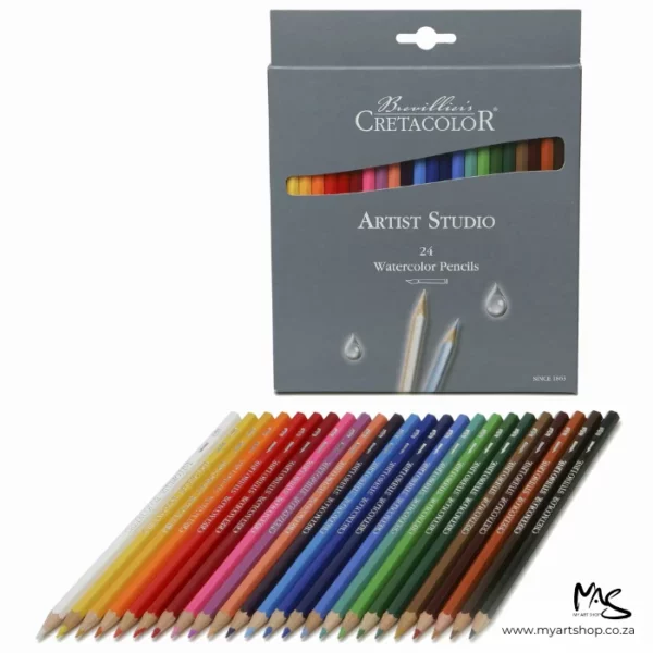 24's Cretacolor Artist Studio Watercolour Pencil Set