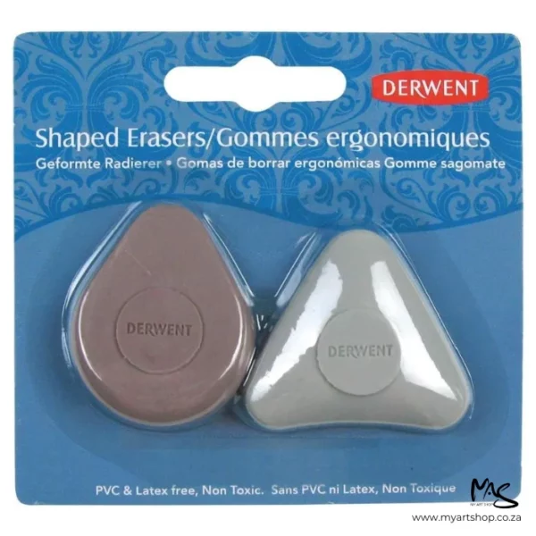 Derwent Shaped Eraser 2 pack