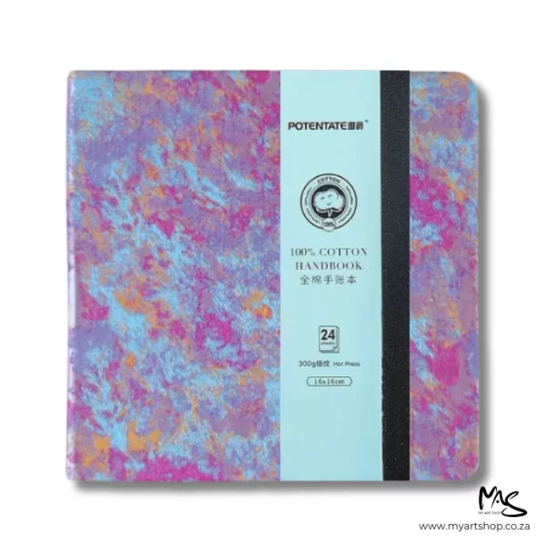 Potentate Watercolour Square Handbook Cold Press Purple Cover