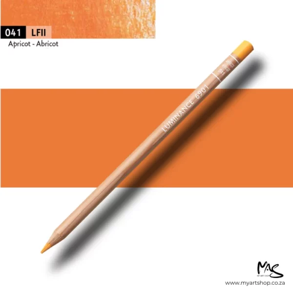 Apricot Caran D'Ache Luminance 6901 Colour Pencil