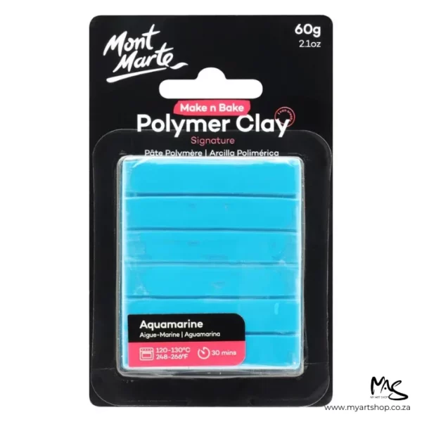 Aquamarine Mont Marte Polymer Clay