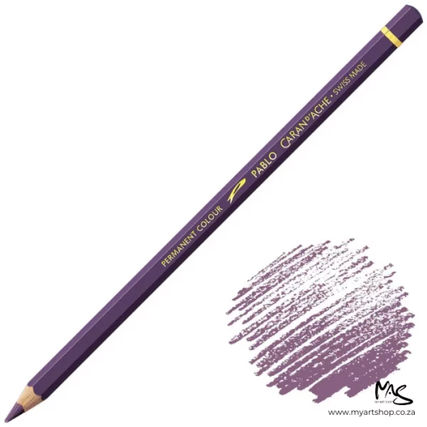 Aubergine Caran D'Ache Pablo Colour Pencil
