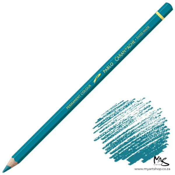 Azurite Blue Caran D'Ache Pablo Colour Pencil