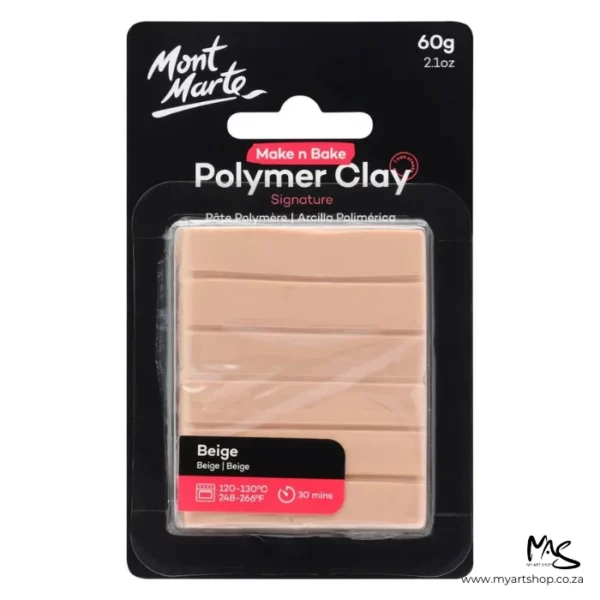 Beige Mont Marte Polymer Clay