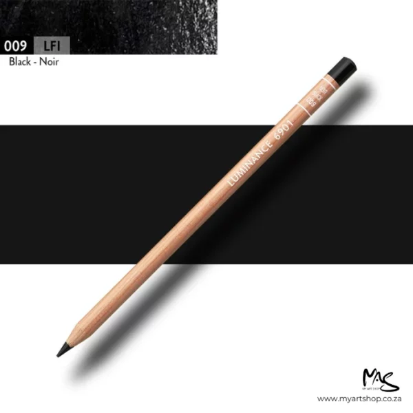 Black Caran D'Ache Luminance 6901 Colour Pencil