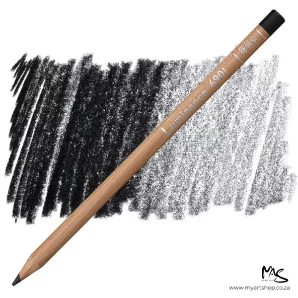 Black Caran D'Ache Luminance 6901 Colour Pencil