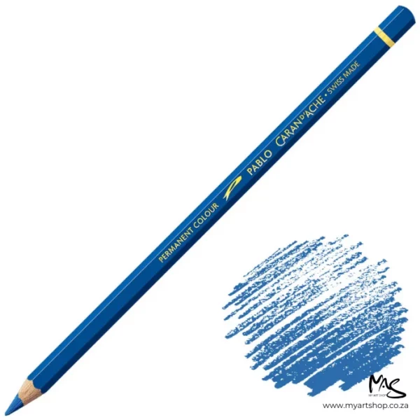 Blue Caran D'Ache Pablo Colour Pencil