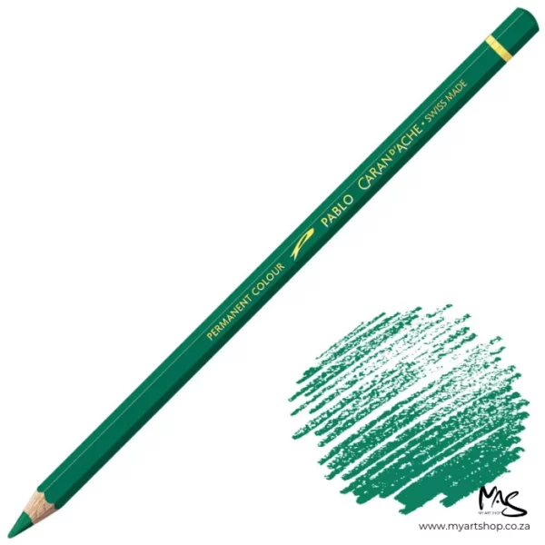 Bluish Green Caran D'Ache Pablo Colour Pencil