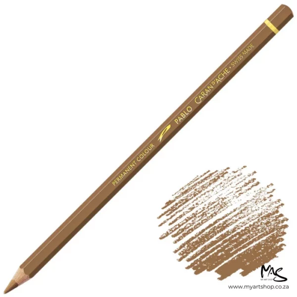 Brown Ochre Caran D'Ache Pablo Colour Pencil