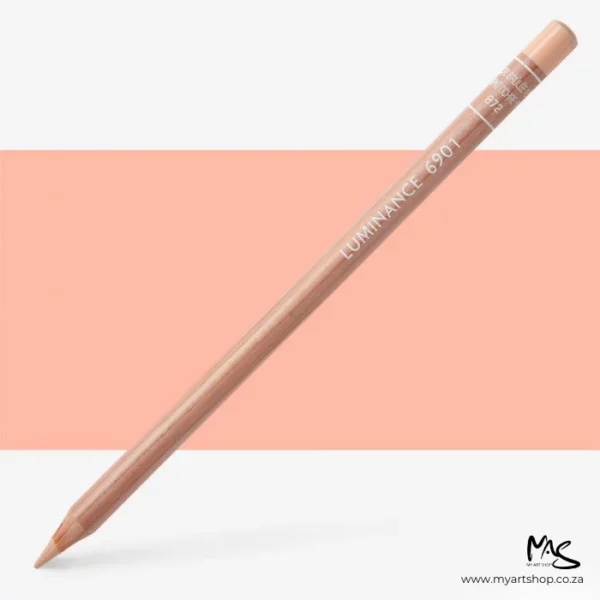 Burnt Ochre 10% Caran D'Ache Luminance 6901 Colour Pencil