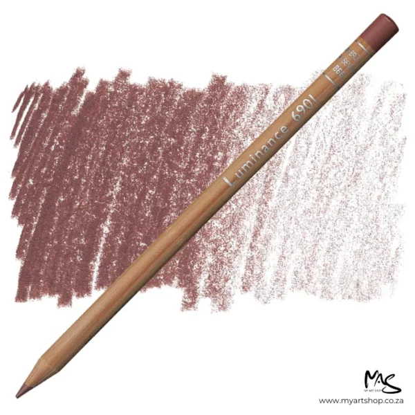 Burnt Sienna 50% Caran D'Ache Luminance 6901 Colour Pencil