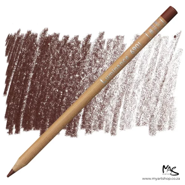 Burnt Sienna Caran D'Ache Luminance 6901 Colour Pencil