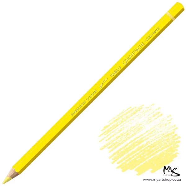 Canary Yellow Caran D'Ache Pablo Colour Pencil