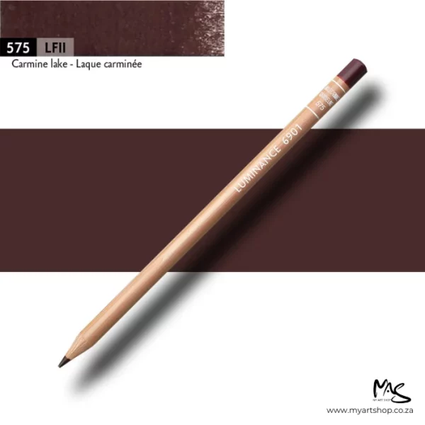 Carmine Lake Caran D'Ache Luminance 6901 Colour Pencil