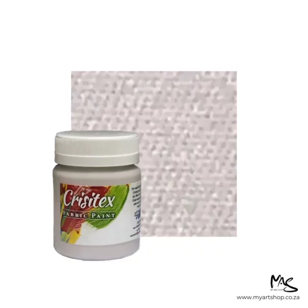 Clear Base Crisitex Pearlescent Fabric Paint 120ml