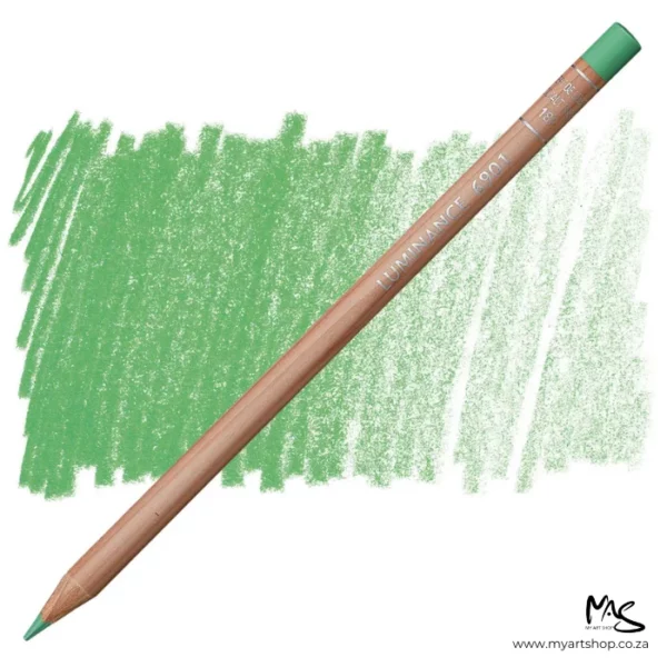 Cobalt Green Caran D'Ache Luminance 6901 Colour Pencil