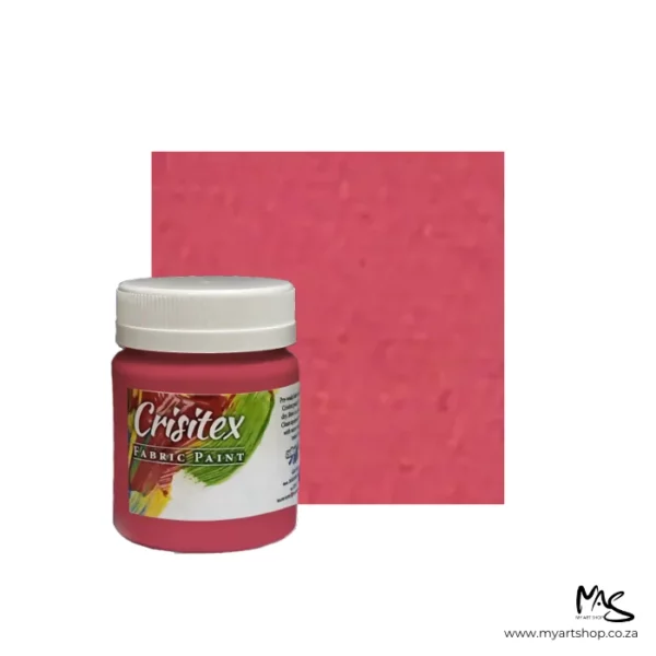 Cosmos Pink Crisitex Semi Opaque Fabric Paint 120ml