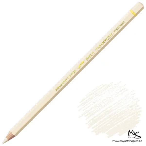 Cream Caran D'Ache Pablo Colour Pencil