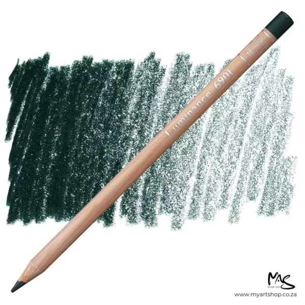 Dark Sap Green Caran D'Ache Luminance 6901 Colour Pencil