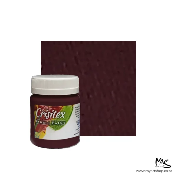 Deep Dusty Crisitex Semi Opaque Fabric Paint 120ml
