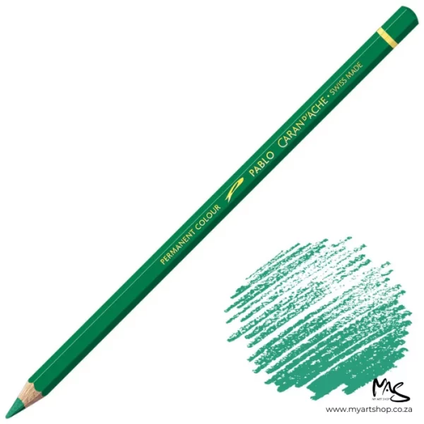 Emerald Green Caran D'Ache Pablo Colour Pencil