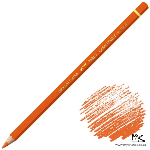 Flame Red Caran D'Ache Pablo Colour Pencil