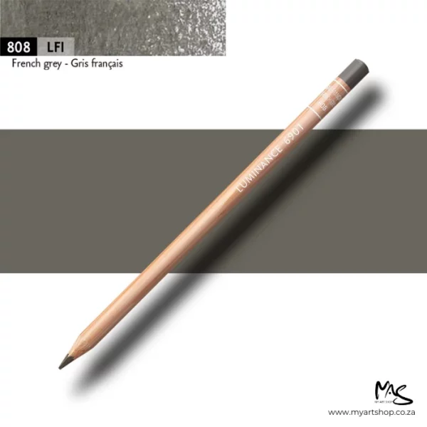 French Grey Caran D'Ache Luminance 6901 Colour Pencil