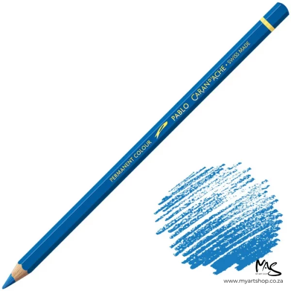 Gentian Blue Caran D'Ache Pablo Colour Pencil