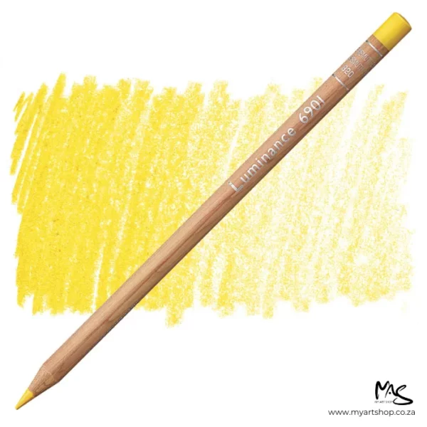 Golden Bismuth Yellow Caran D'Ache Luminance 6901 Colour Pencil