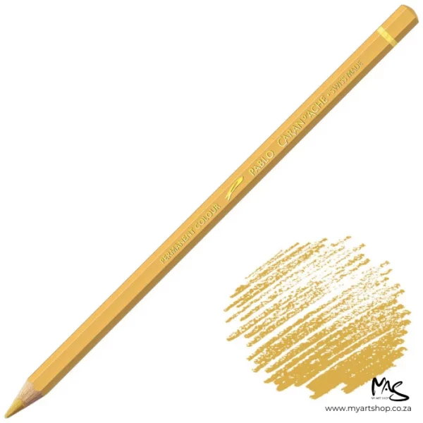 Golden Ochre Caran D'Ache Pablo Colour Pencil