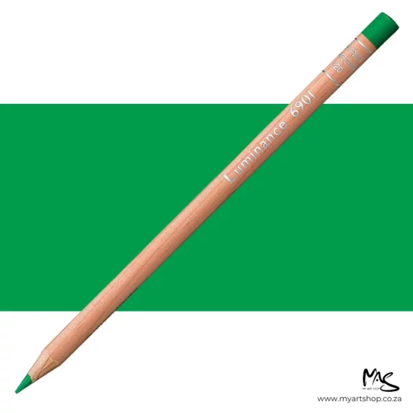 Grass Green Caran D'Ache Luminance 6901 Colour Pencil