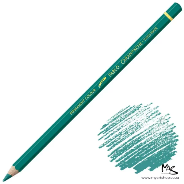 Greenish Blue Caran D'Ache Pablo Colour Pencil