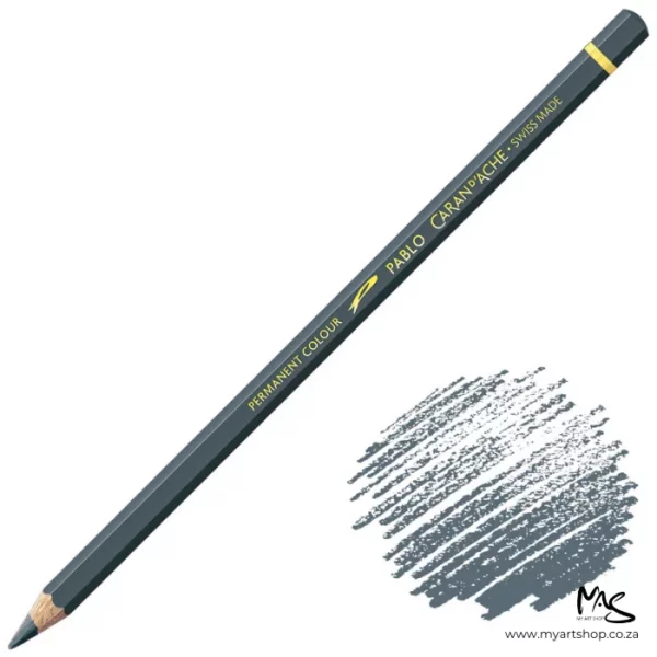 Greyish Black Caran D'Ache Pablo Colour Pencil