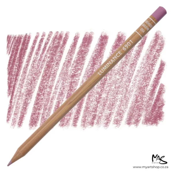 Hibiscus Pink Caran D'Ache Luminance 6901 Colour Pencil