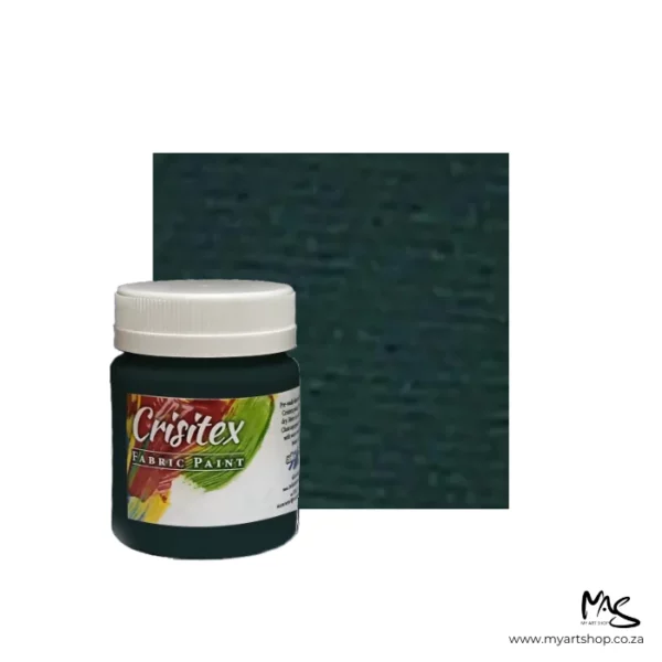 Hunters Green Crisitex Fabric Paint 120ml