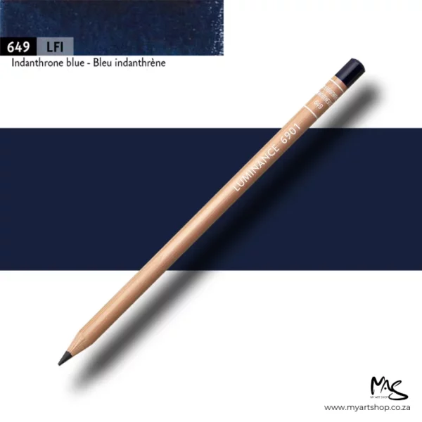 Indanthrone Blue Caran D'Ache Luminance 6901 Colour Pencil