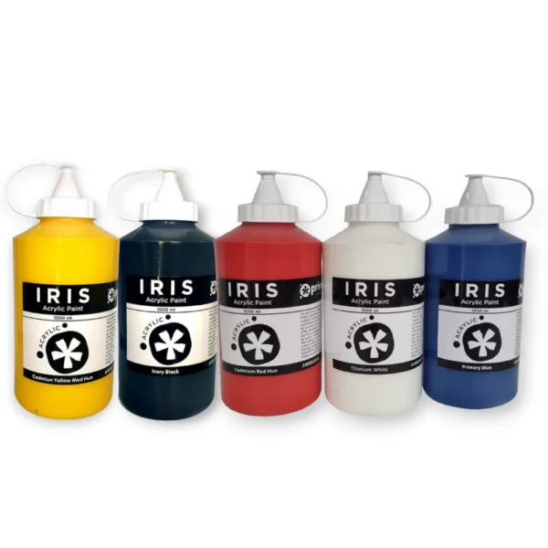 Iris Acrylic Paint 500ml and 1000ml