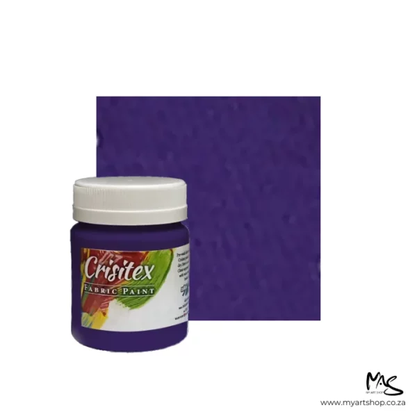 Jacaranda Crisitex Semi Opaque Fabric Paint 120ml