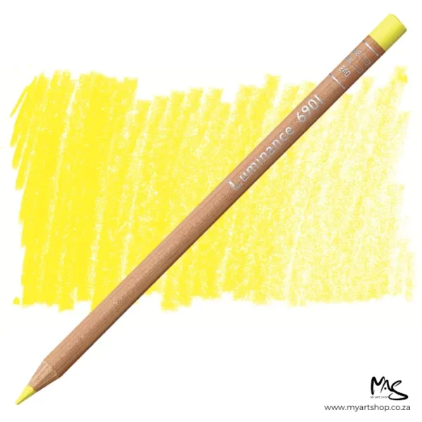 Lemon Yellow Caran D'Ache Luminance 6901 Colour Pencil