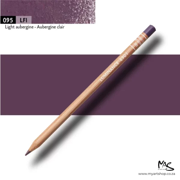 Light Aubergine Caran D'Ache Luminance 6901 Colour Pencil