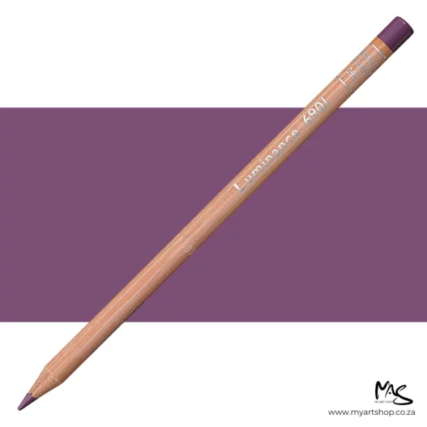 Light Aubergine Caran D'Ache Luminance 6901 Colour Pencil