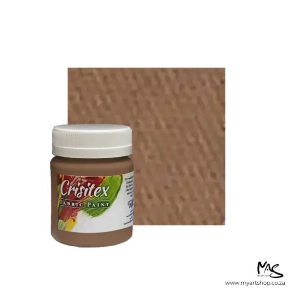 Light Beige Crisitex Semi Opaque Fabric Paint 120ml