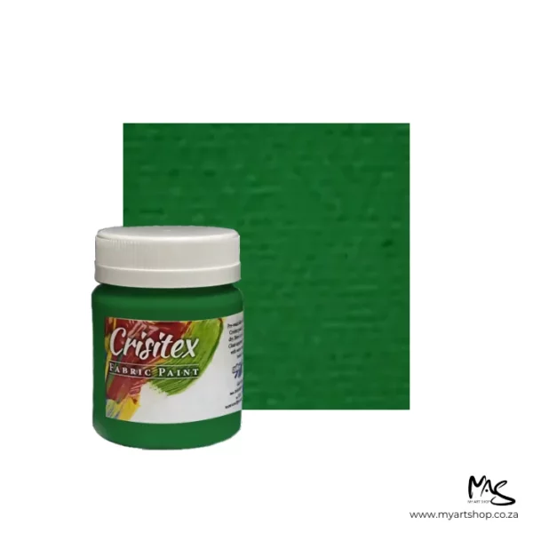 Lime Crisitex Semi Opaque Fabric Paint 120ml