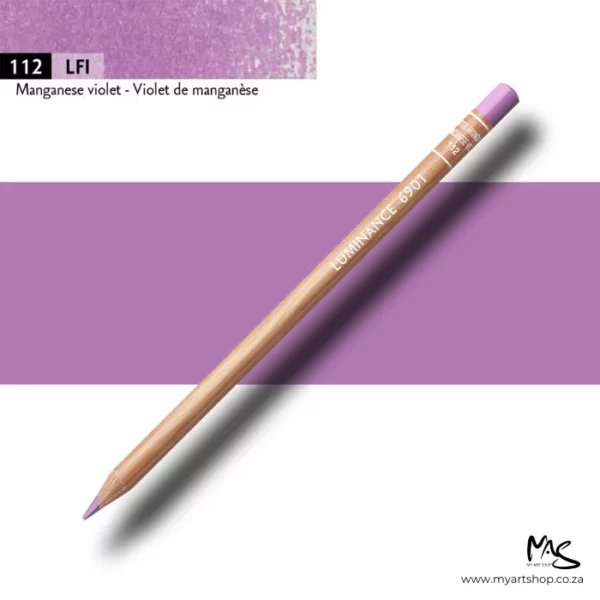 Manganese Violet Caran D'Ache Luminance 6901 Colour Pencil