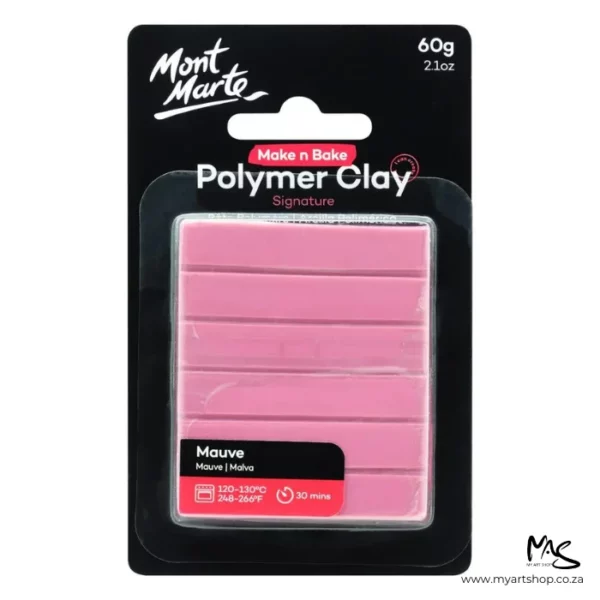 Mauve Mont Marte Polymer Clay
