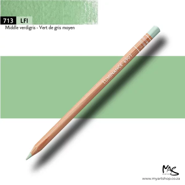 Middle Verdigris Caran D'Ache Luminance 6901 Colour Pencil