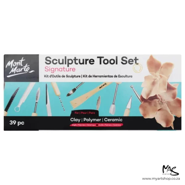 Mont Marte Signature Sculpture Tool Set 39 piece