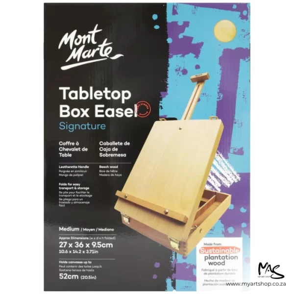 Mont Marte Signature Tabletop Box Easel Medium