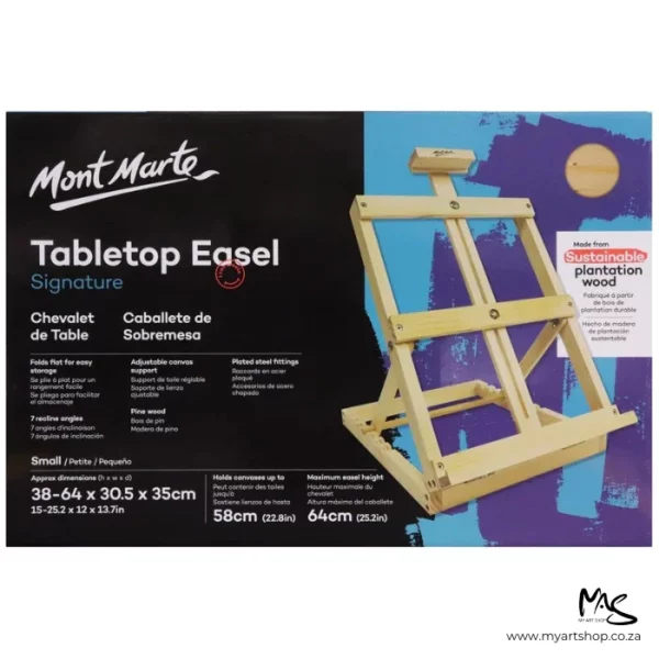 Mont Marte Signature Tabletop Easel Small